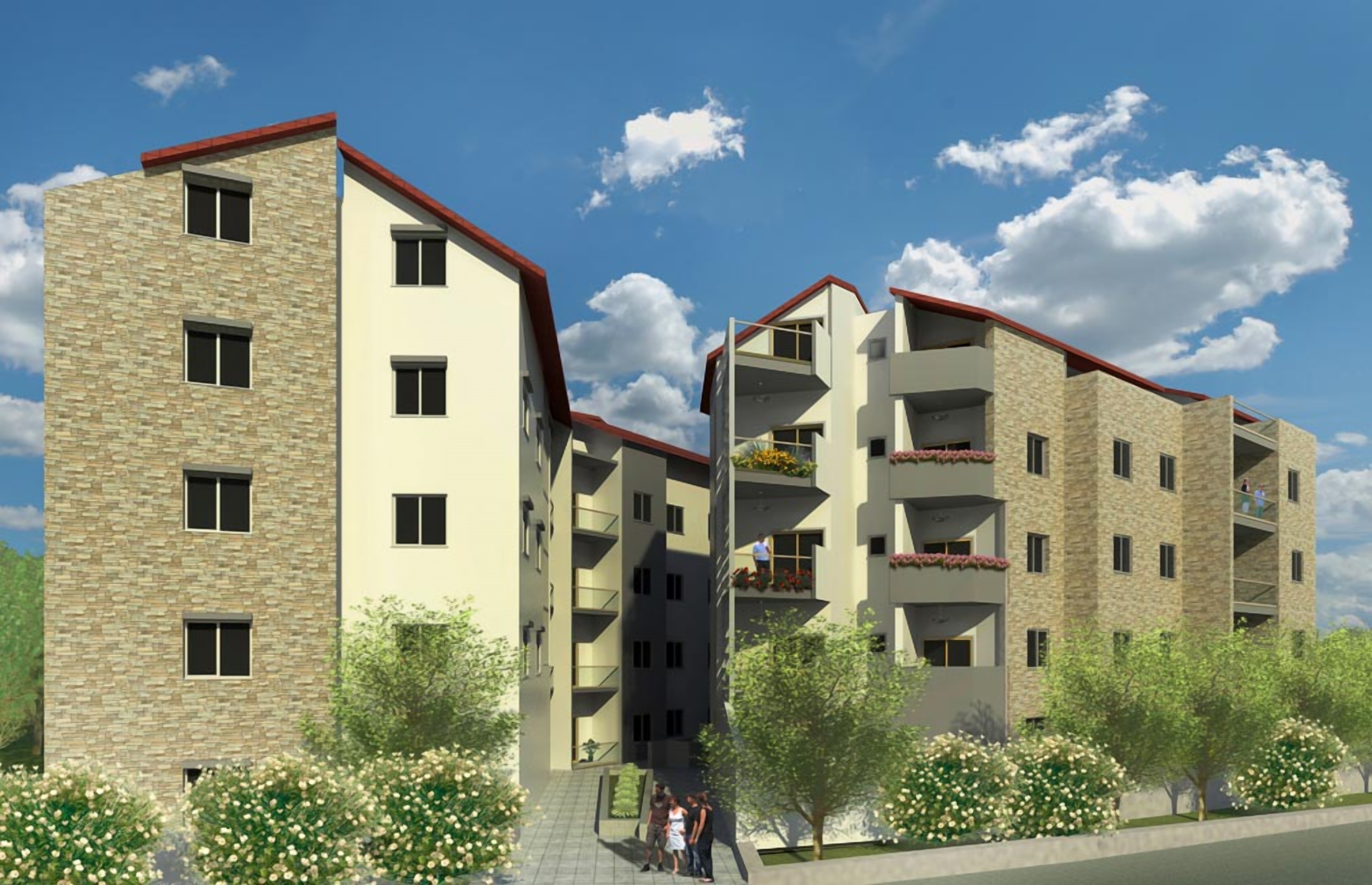 Ground Floor — 2 Bedroom floor plan